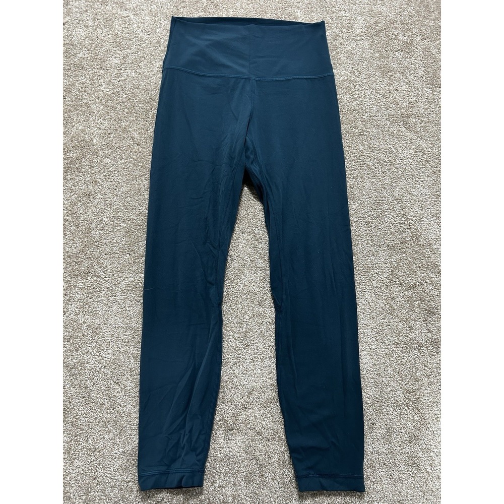 Lululemon Women's 6 Align High-Rise Pant 25" Leggings Dark Teal